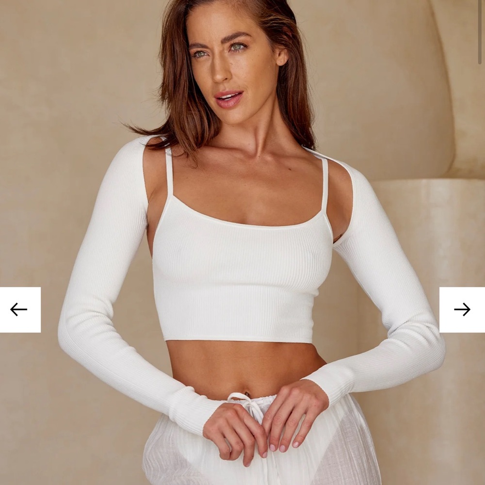 Monday Swimwear Silver Lake Knitwear Bolero